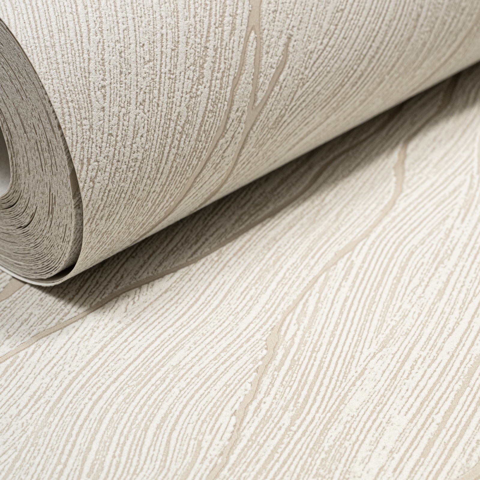 Beige Grey Mix Marble Effect Wallpaper Textured Metallic Non-Woven Vinyl Feature - Image 5