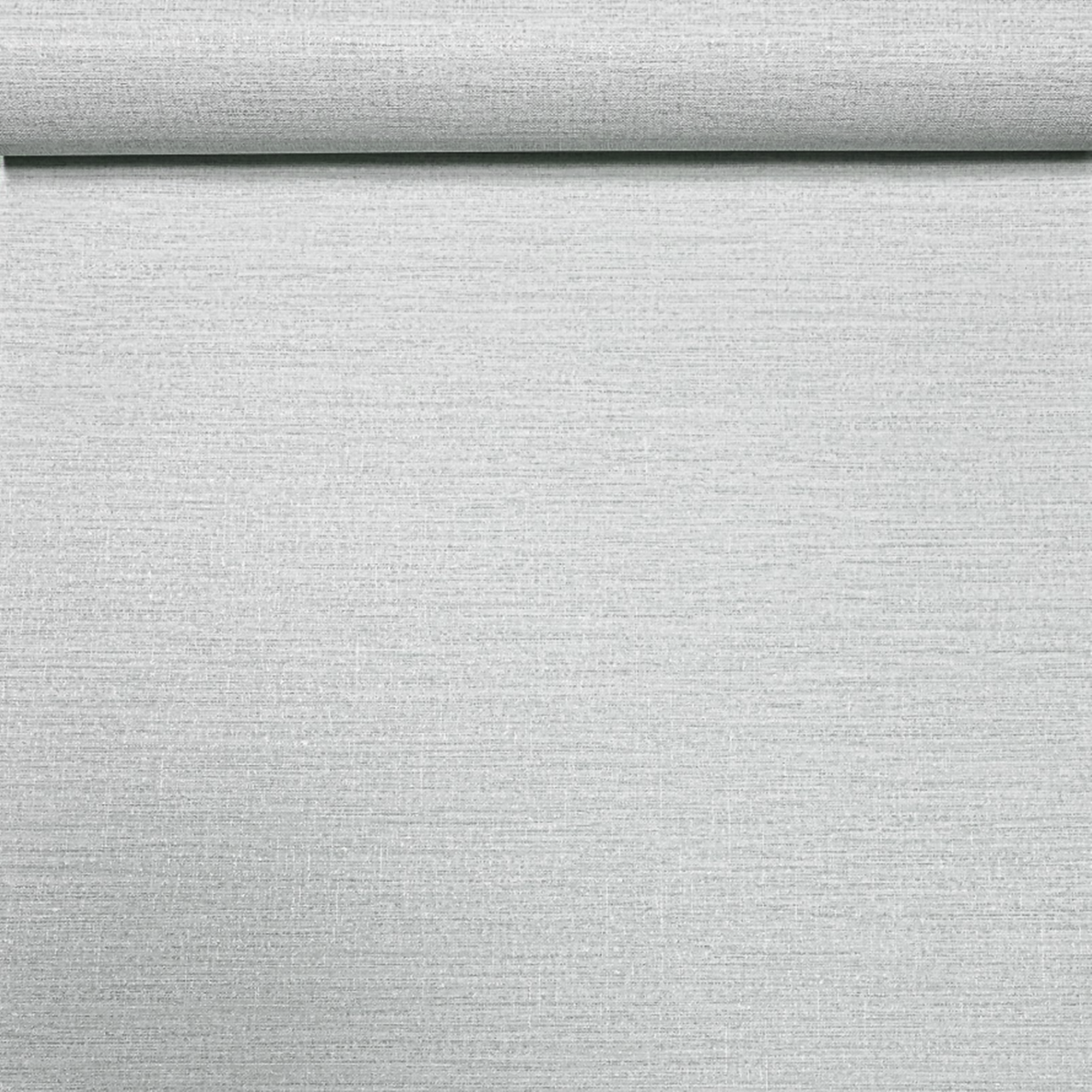 Plain Grey Linen Effect Wallpaper Textured Slightly Imperfect - Image 7
