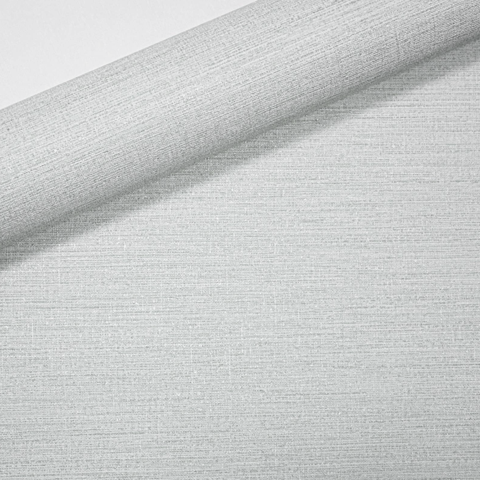 Plain Grey Linen Effect Wallpaper Textured Slightly Imperfect - Image 2