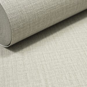 Plain Taupe Gold Glitter Shimmer Wallpaper Textured Linen Effect Slightly Imperfect Vinyl