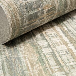 Green Gold Metallic Shimmer Wallpaper Textured Thick Vinyl Slightly Imperfect