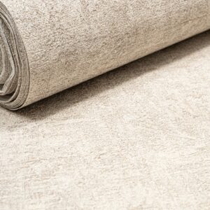 Grey Beige Mix Wallpaper Textured Shimmer Heavy Weight Thick Slightly Imperfect Vinyl