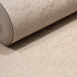 Taupe Mushroom Mix Wallpaper Plain Gold Glitter Textured Slightly Imperfect Vinyl