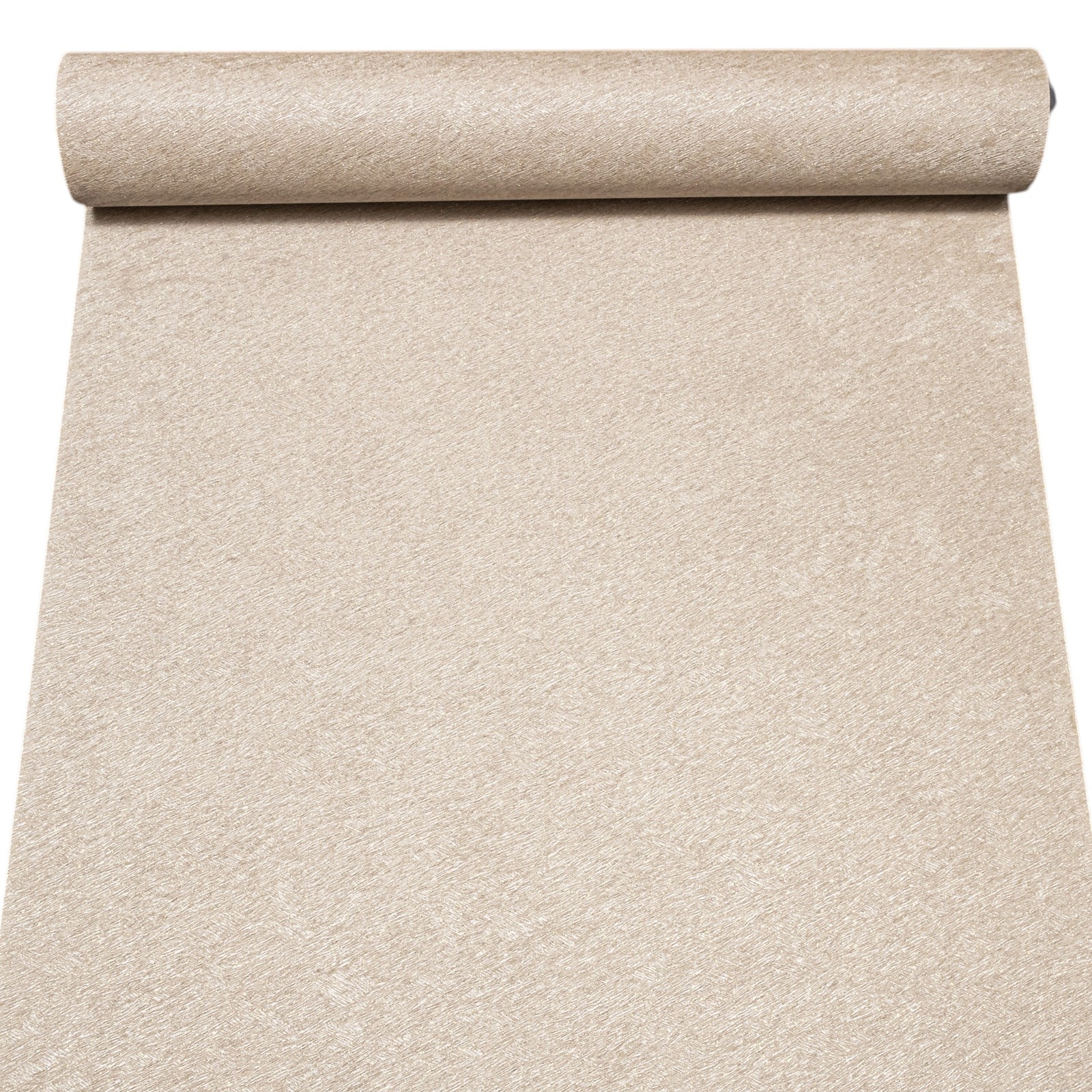 Taupe Mushroom Mix Wallpaper Plain Gold Glitter Textured Slightly Imperfect Vinyl - Image 2
