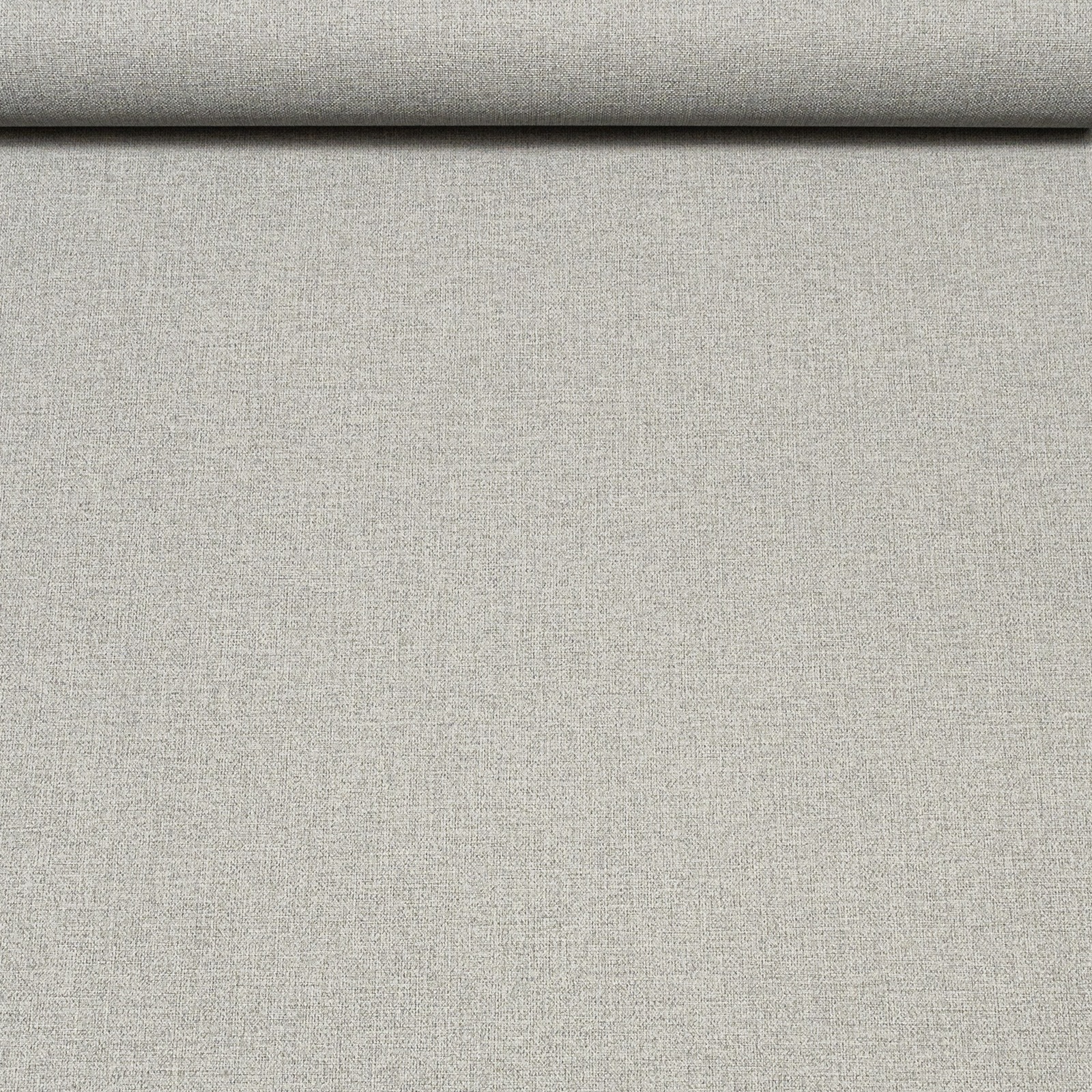 Plain Grey Linen Effect Wallpaper Textured Slightly Imperfect Vinyl - Image 9