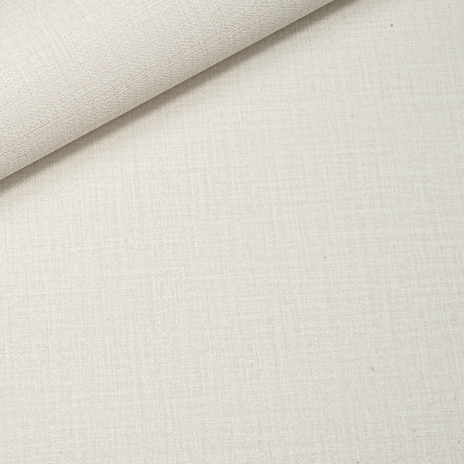 Plain White Textured Wallpaper Linen Effect Slightly Imperfect Vinyl - Image 6