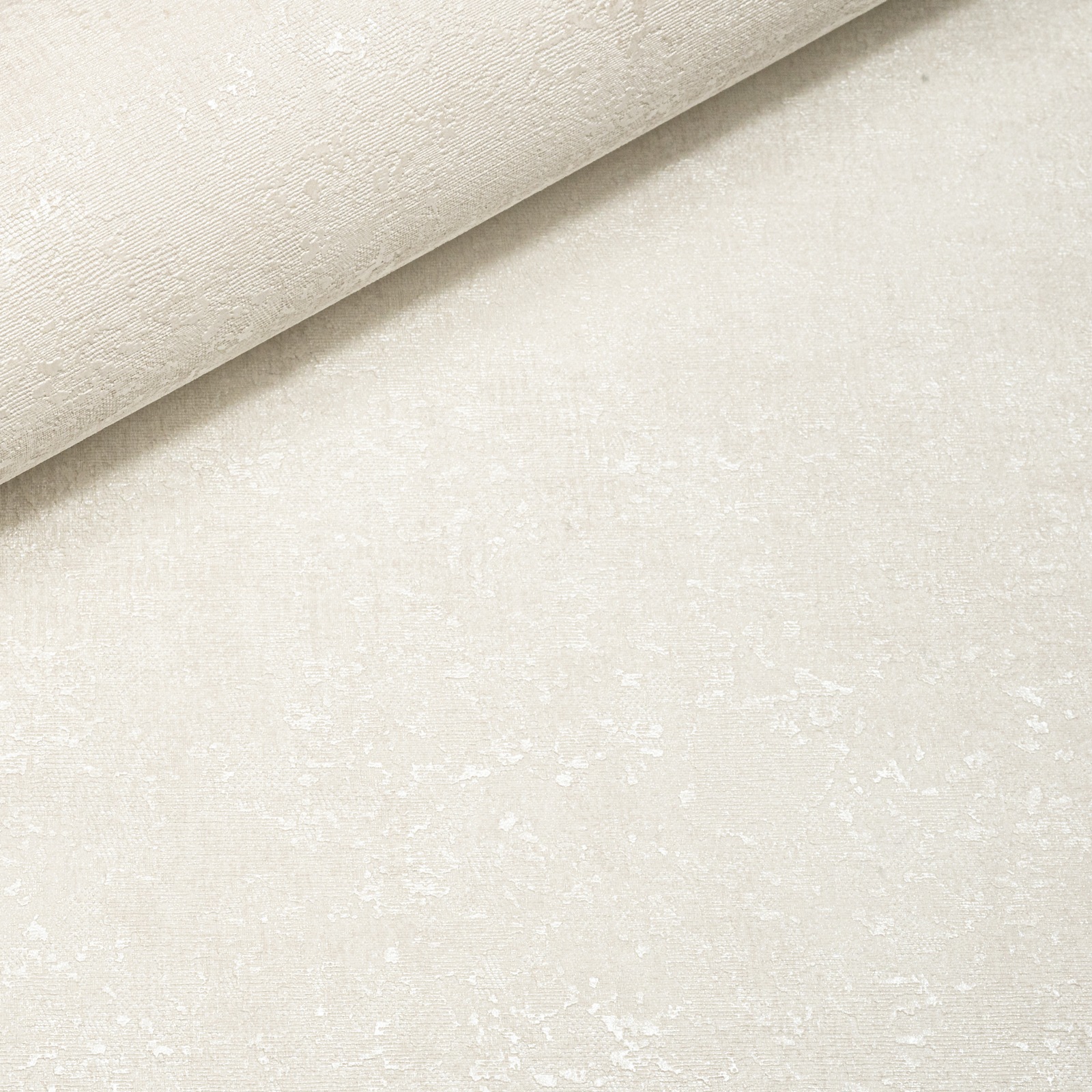 Plain Off White Textured Wallpaper Shimmer Linen Effect Slightly Imperfect Vinyl - Image 6