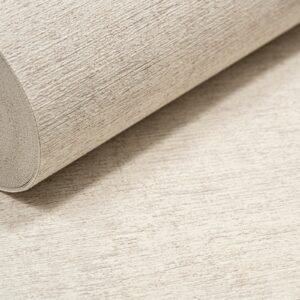 Plain Off White Grey Tones Wallpaper Textured Heavy Weight Slightly Imperfect Vinyl