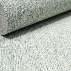 Green Mustard Tones Linen Effect Wallpaper Textured Thick Slighlty Imperfect Vinyl