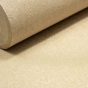Plain Mustard Shimmer Wallpaper Textured Thick Slightly Imperfect Vinyl