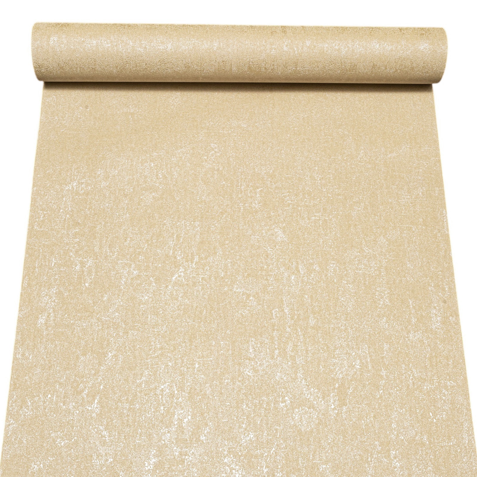 Plain Mustard Shimmer Wallpaper Textured Thick Slightly Imperfect Vinyl - Image 2