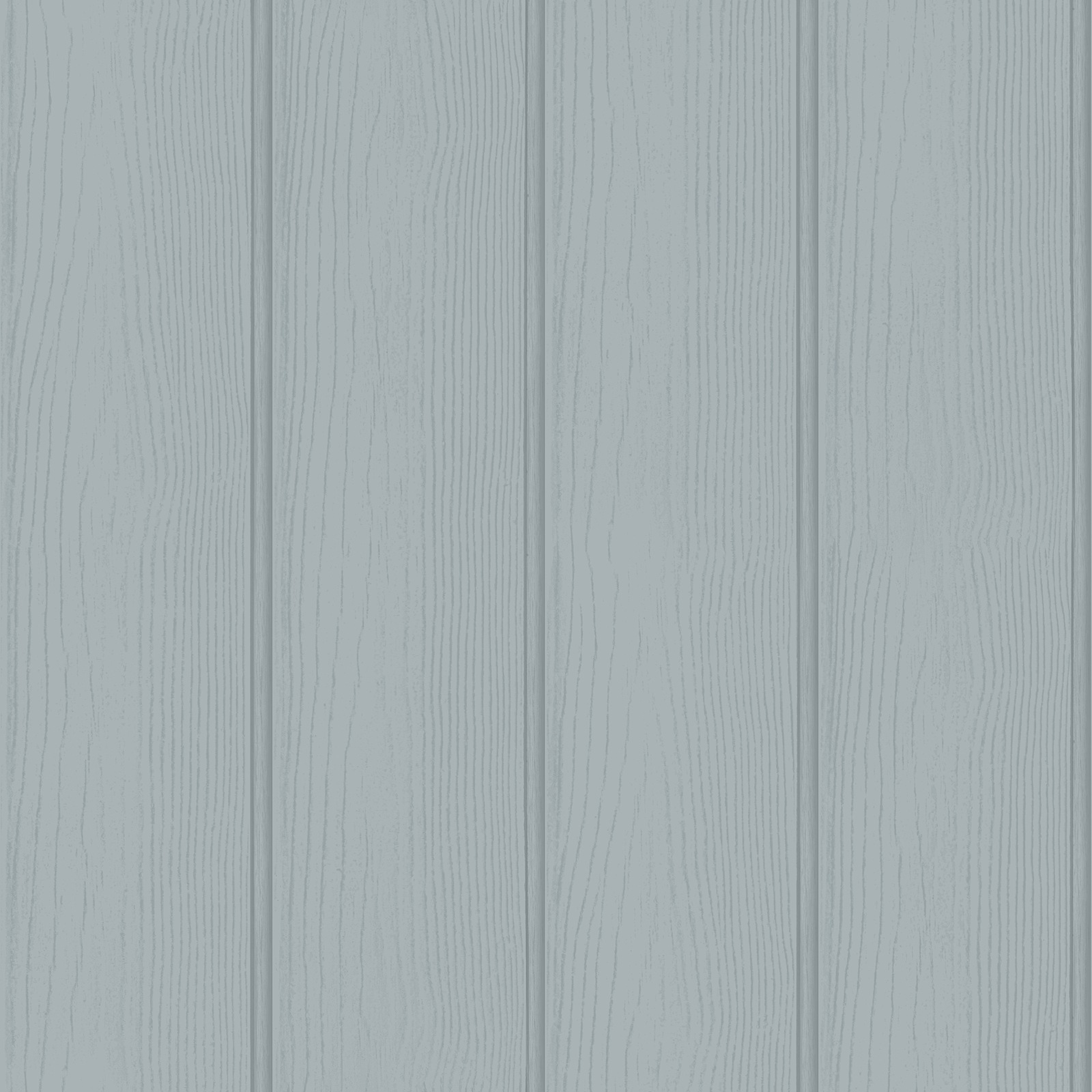 Blue Tongue & Groove Wooden Panel Effect Wallpaper - Image 3