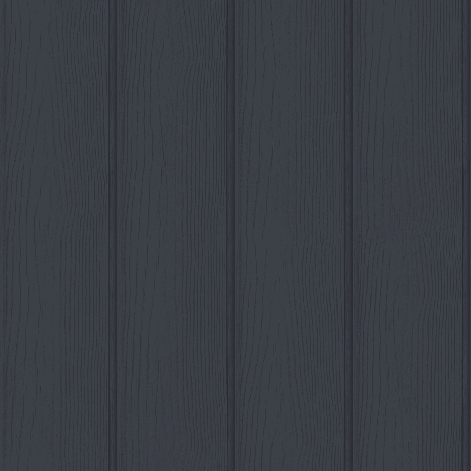 Navy Tongue & Groove Wooden Panel Effect Wallpaper - Image 2