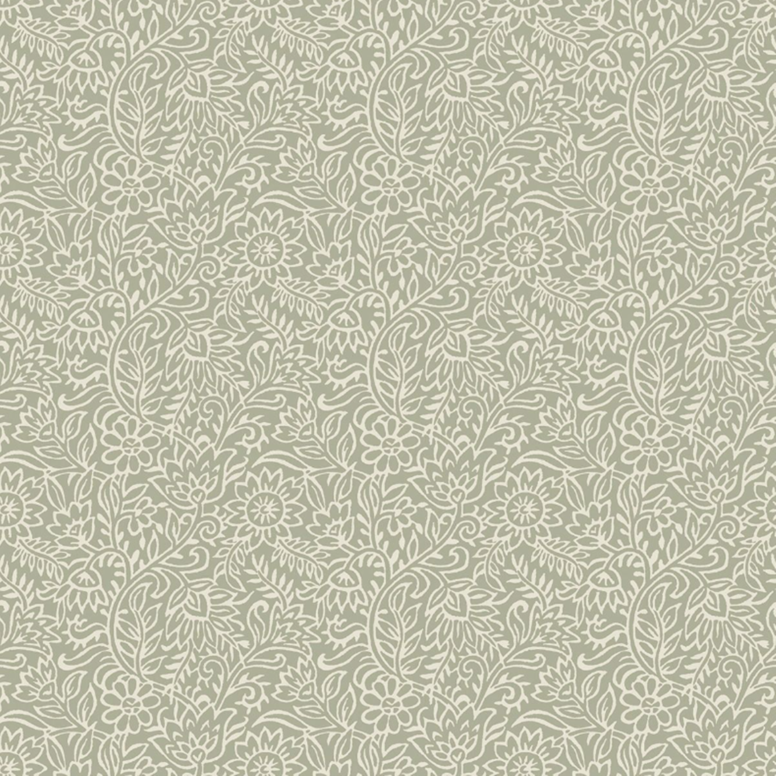 Ruskin Green Floral Wallpaper - Image 3